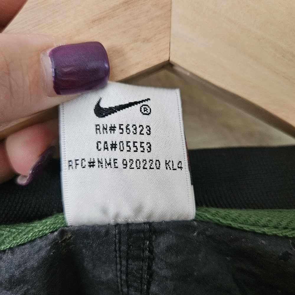 Vintage Nike Black Pullover Windbreaker Large - Picture 9 of 9